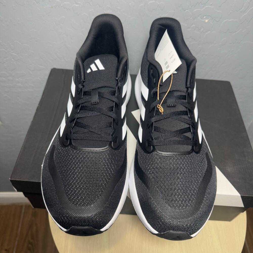 Adidas Mens Runfalcon 5, Black/White, US 10.5 - Picture 4 of 6
